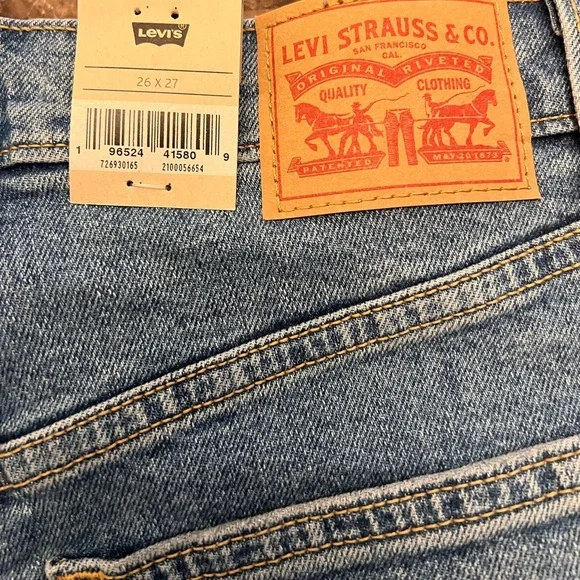 Levi’s Ribcage jean 26 x 27 ❤️ New - Picture 7 of 16